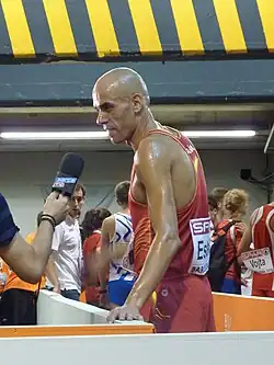 Reyes Estévez, zweifacher WM-Dritter (1997/1999), 1998 Europameister und 2002 Vizeeuropameister, wurde&nbsp;Elfter