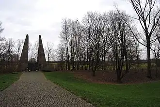 Das Denkmal auf den ehemaligen Wallanlagen