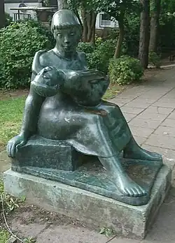 Mutter und Kind von Richard Steffen von 1964, 2017