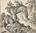 Felsentor mit Wanderern, 1781