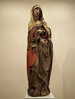 Trauernde Maria, um 1510, ehem. Acholshausen, Mainfränkisches Museum, Würzburg