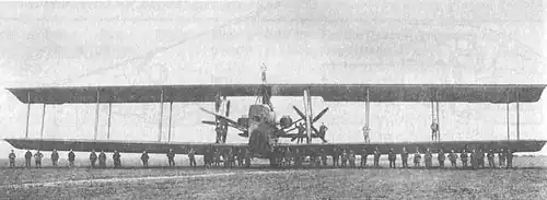 Das Riesenflugzeug Siemens-Schuckert R.VIII aus dem Jahr 1918