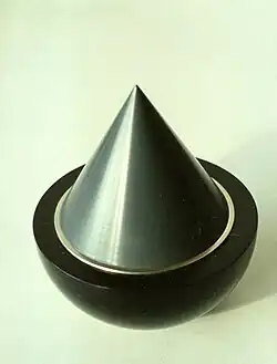 Kegel aus Kunststoff 1977