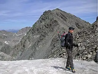 Rifflkarspitze von Süden, vom Riffljoch