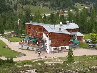 Faneshütte von Süden