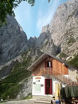 Die Hütte im Juli 2013