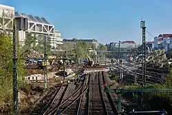 Baustelle am 16. April 2025