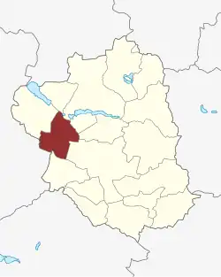 Lage des Bringstrup Sogn in der Ringsted Kommune