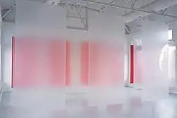 Lufttöne, Rauminstallation, 1999, Detailansicht 2