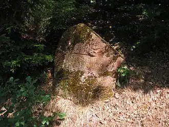 Ritterstein 112 am Südfuß