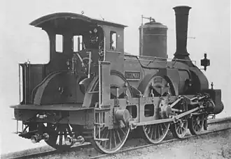 ÖNWB „Rittinger“ später kkStB 201.01 auf der Weltausstellung