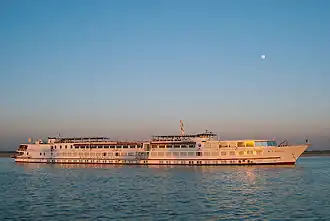 Road to Mandalay auf dem Irrawaddy in Myanmar