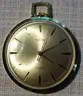 Vergoldete Taschenuhr von Roamer (1966)