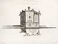 Entwurf einer Sänfte für Königin Charlotte 1775