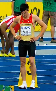 Robert Hering – ausgeschieden als Fünfter in 20,52&nbsp;s