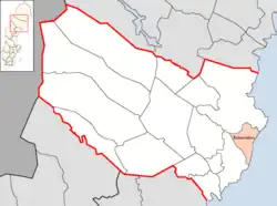 Lage der Gemeinde Robertsfors