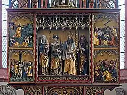 Der Schrein des Flügelaltars