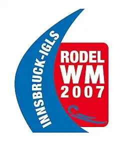 Logo der Rennrodel-Weltmeisterschaften 2007