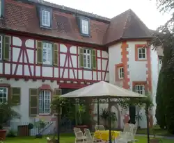 Der Ostteil des Hauptgebäudes