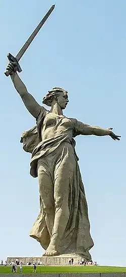 Mutter-Heimat-Statue, Russland