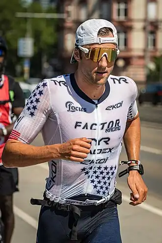 Rodolphe Von Berg bei den Ironman-Europameisterschaften in Frankfurt am Main, 2025
