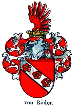 Wappen derer von Roeder (Anhalt)