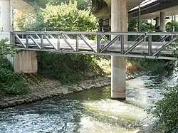 Neuer Brückenpfeiler