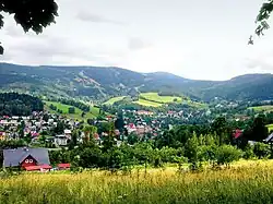 Blick auf Horní Rokytnice 1)