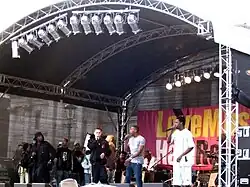 Roll Deep beim Festival Love Music Hate Racism 2006