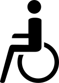 Piktogramm Behinderte (unverzerrt)
