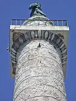 Kapitell der Trajanssäule (53,3&nbsp;t)
