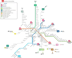U-Bahn- und Regionalbahnstrecken