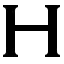 Lateinisches H
