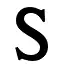 Römisches Kapital-S