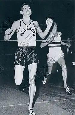 Nach seiner olympischen Goldmedaille 1956 errang Ron Delany EM-Bronze