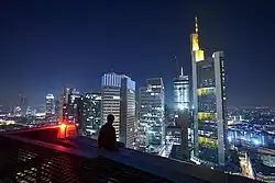 Rooftopper auf dem Dach des Maintors.