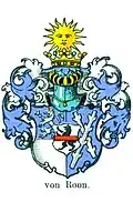 Altes Adelswappen derer von Roon (vor Erhebung in den preußischen Grafenstand)