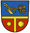 Pflug im Wappen von Roppitz