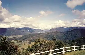Blick von Beechmont (Queensland)