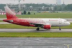 Airbus A319-100 der Rossija