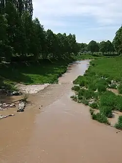 Roter Main am „Flößanger“ in Bayreuth
