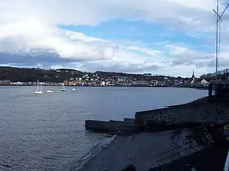 Blick über Rothesay Bay