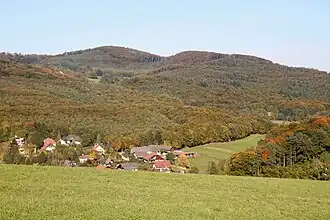 Rotte Ameisberg und Troppberg von Südwesten