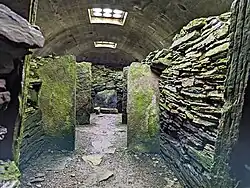 Knowe of Yarso, Innenansicht