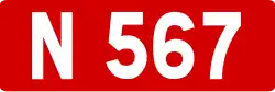Route nationale 567