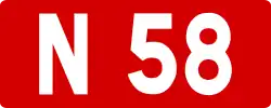 Route nationale 58