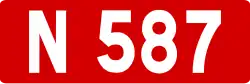 Route nationale 587