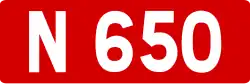 Route nationale 650