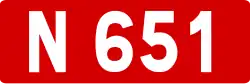 Route nationale 651