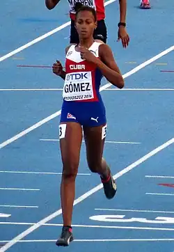 Roxana Gómez – ausgeschieden als Vierte des dritten&nbsp;Halbfinals